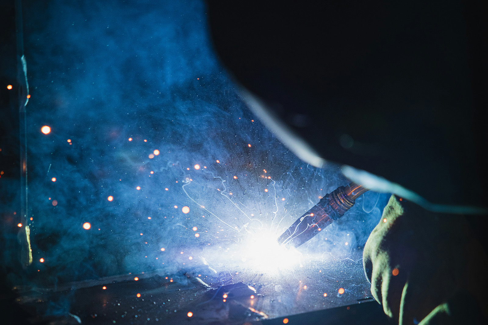 bucket repairs by Ferrum welding